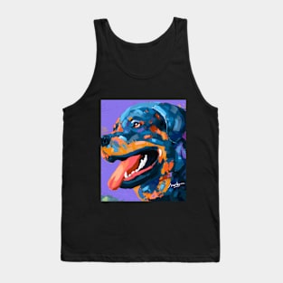 Rottweiler dog lover Tank Top